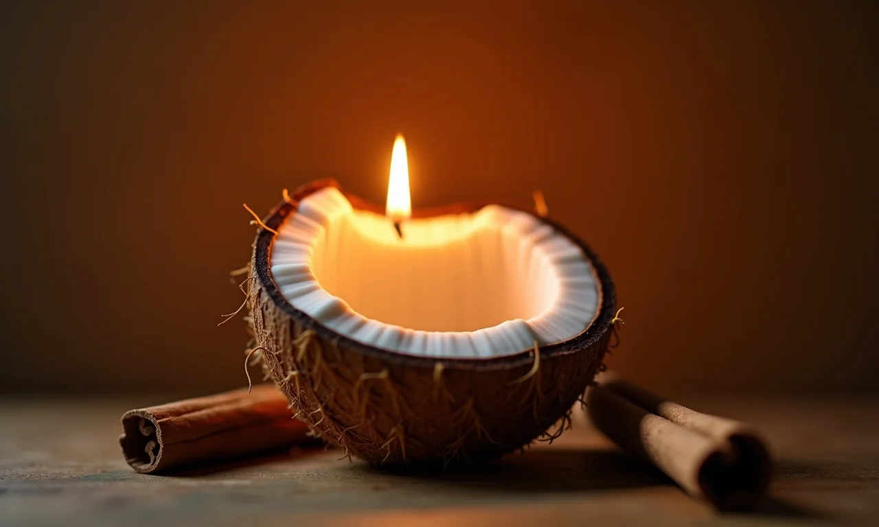 Dicas para aroma duradouro em velas de coco.