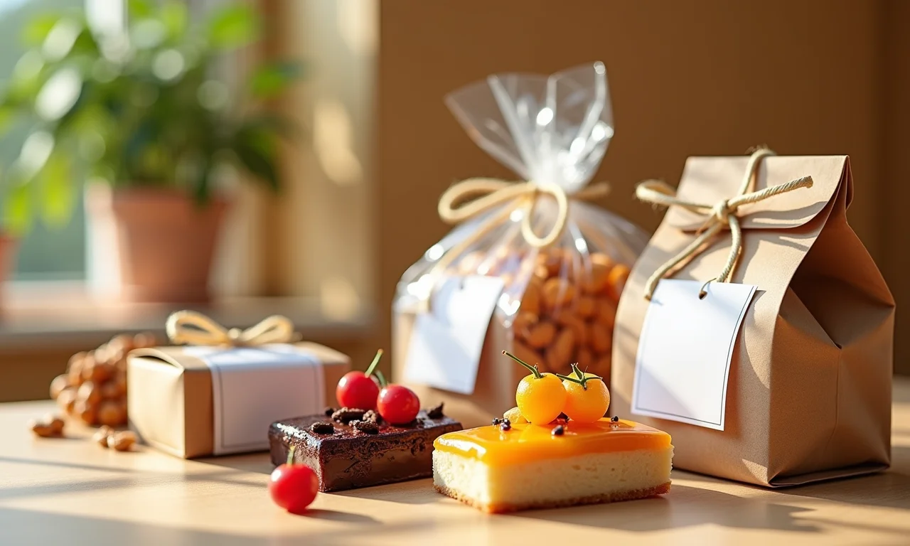 Embalagens personalizadas para lembrancinhas de aniversário.