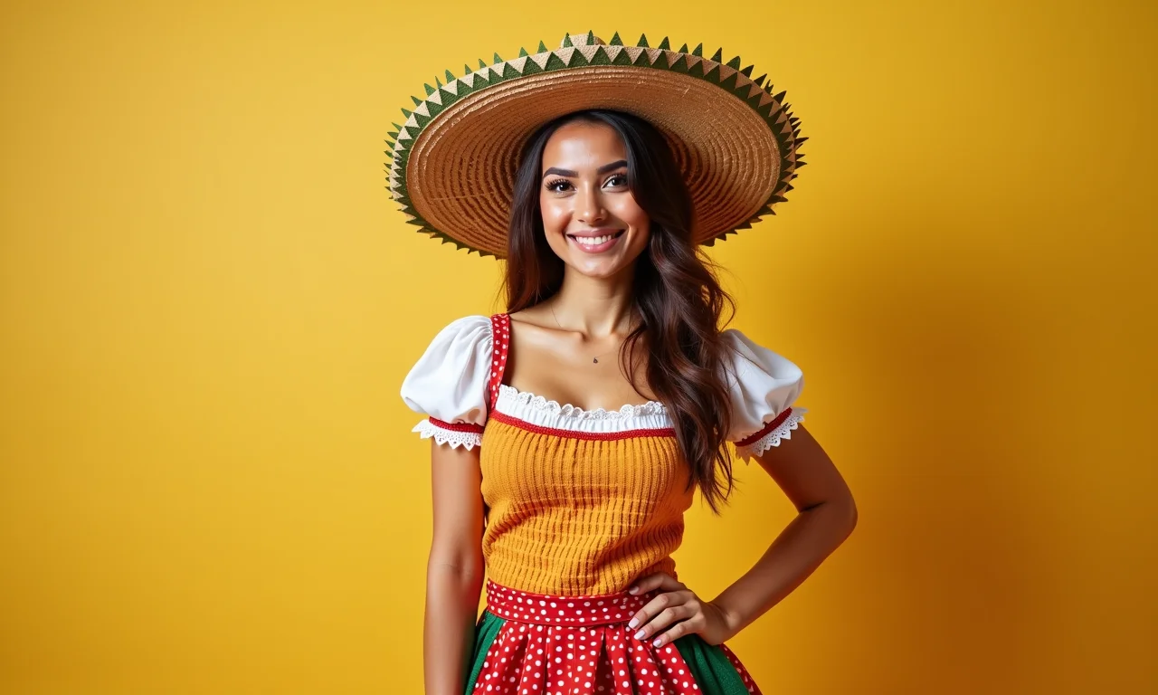 Fantasia da Galinha Pintadinha feita com moldes.