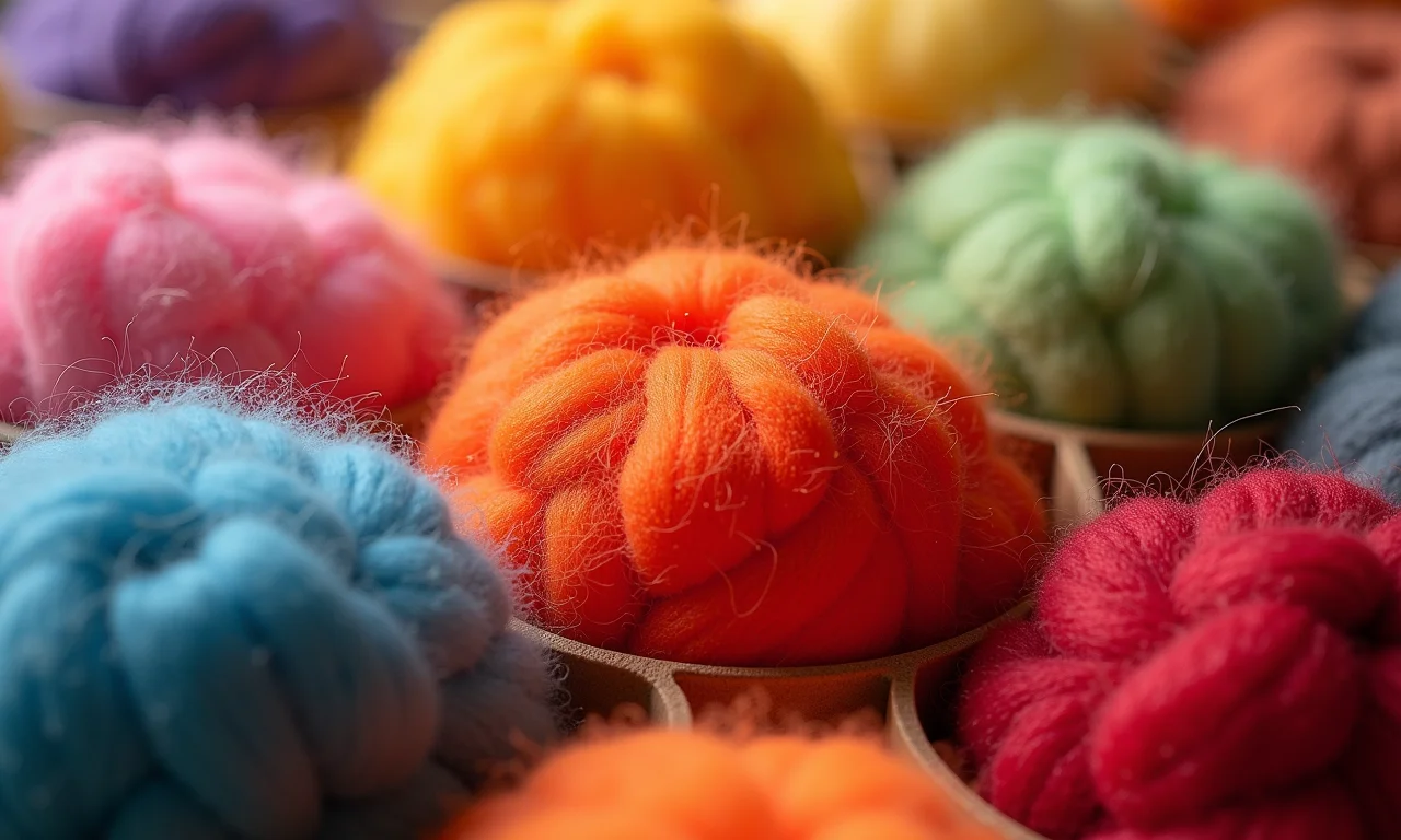 Feltros Santa Fé, cores vibrantes e qualidade garantida.