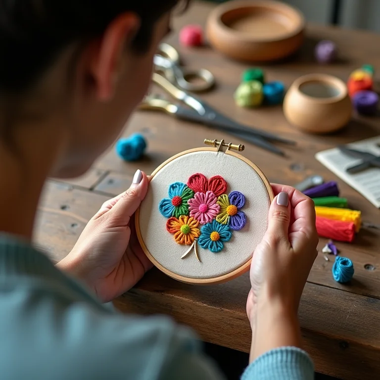 Ferramentas básicas para bordado