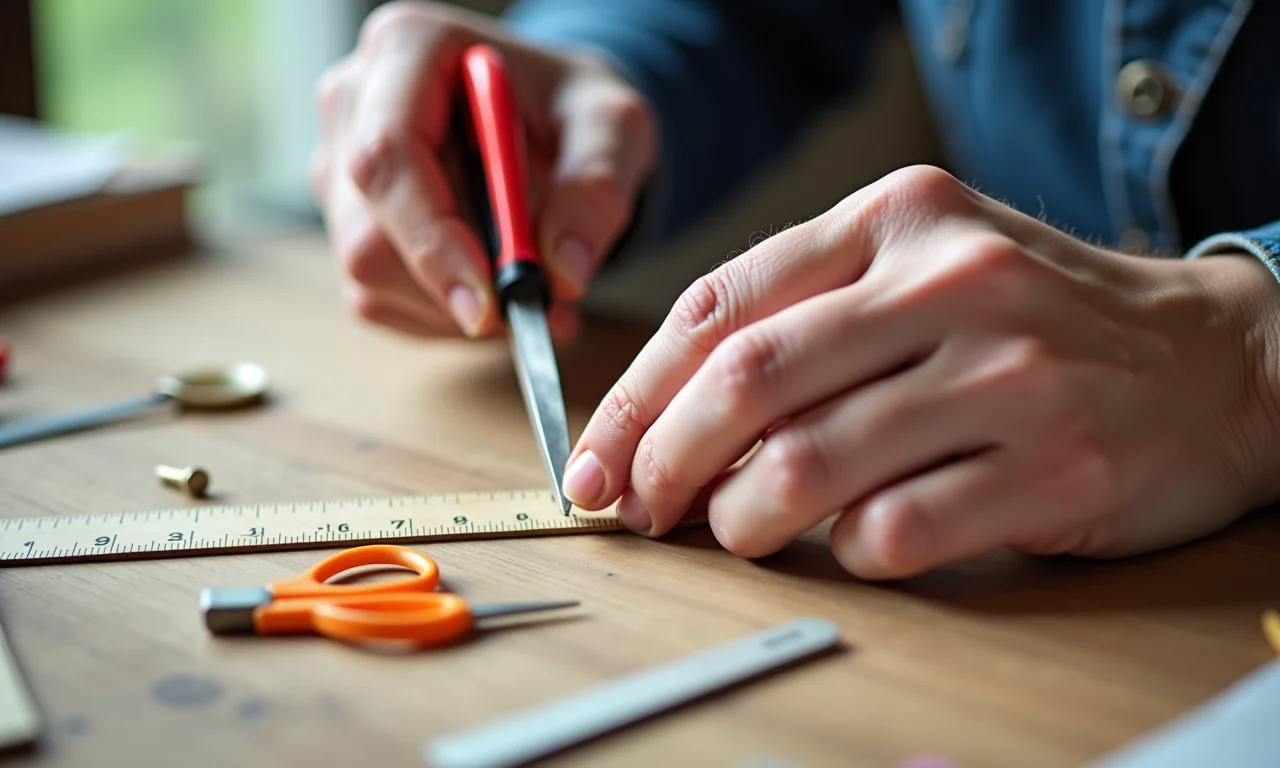 Ferramentas básicas para fazer artesanato com reciclagem fácil.