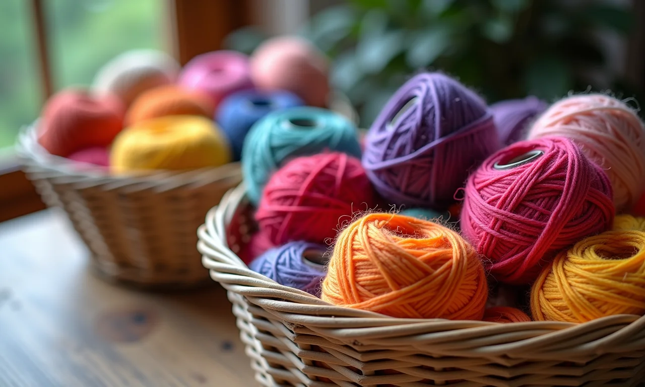 Fio de qualidade para cestos duráveis.