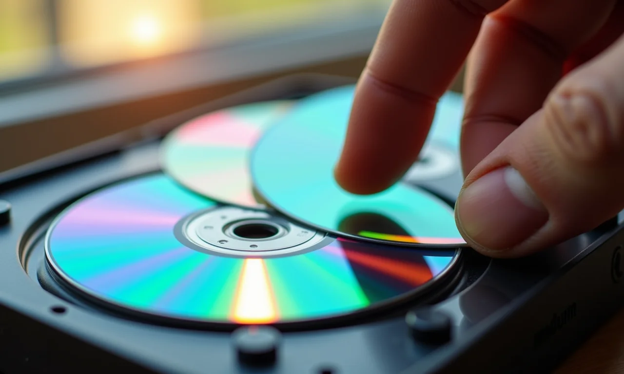 Guia passo a passo para limpar CDs antes da reciclagem.