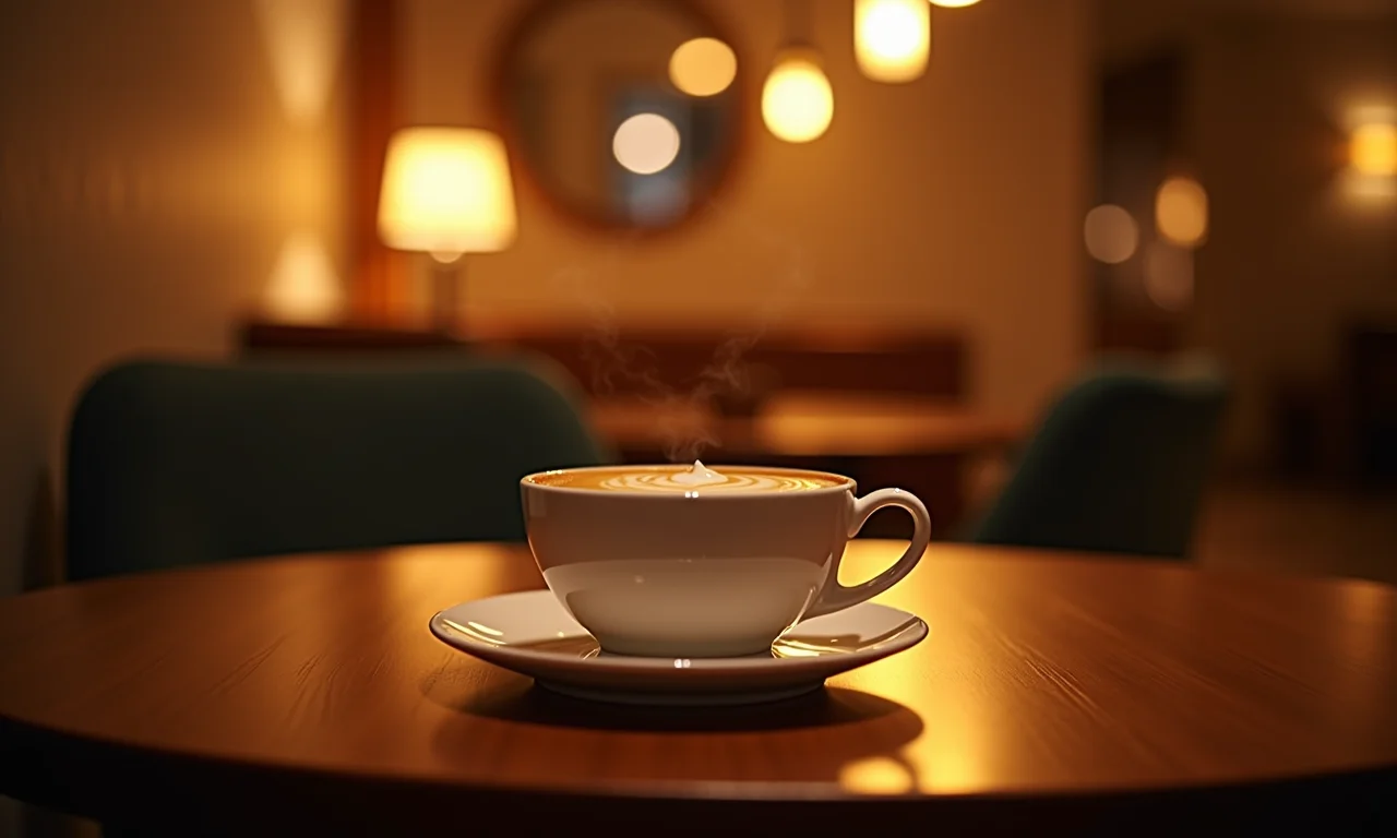 Iluminação aconchegante em uma mesa decorada, criando um clima perfeito.