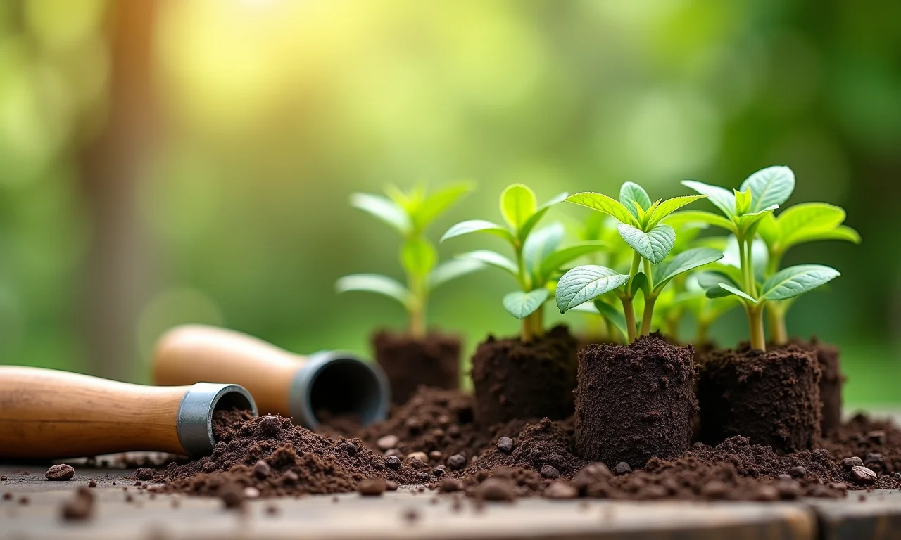 Kit de jardinagem para crianças.