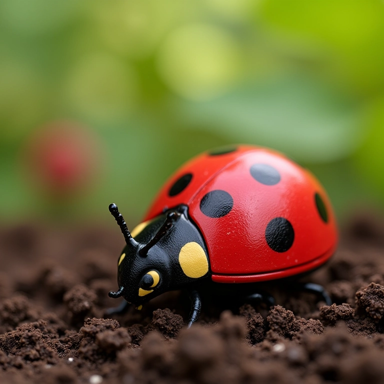 Kits de jardinagem temáticos de joaninha para lembrancinhas.