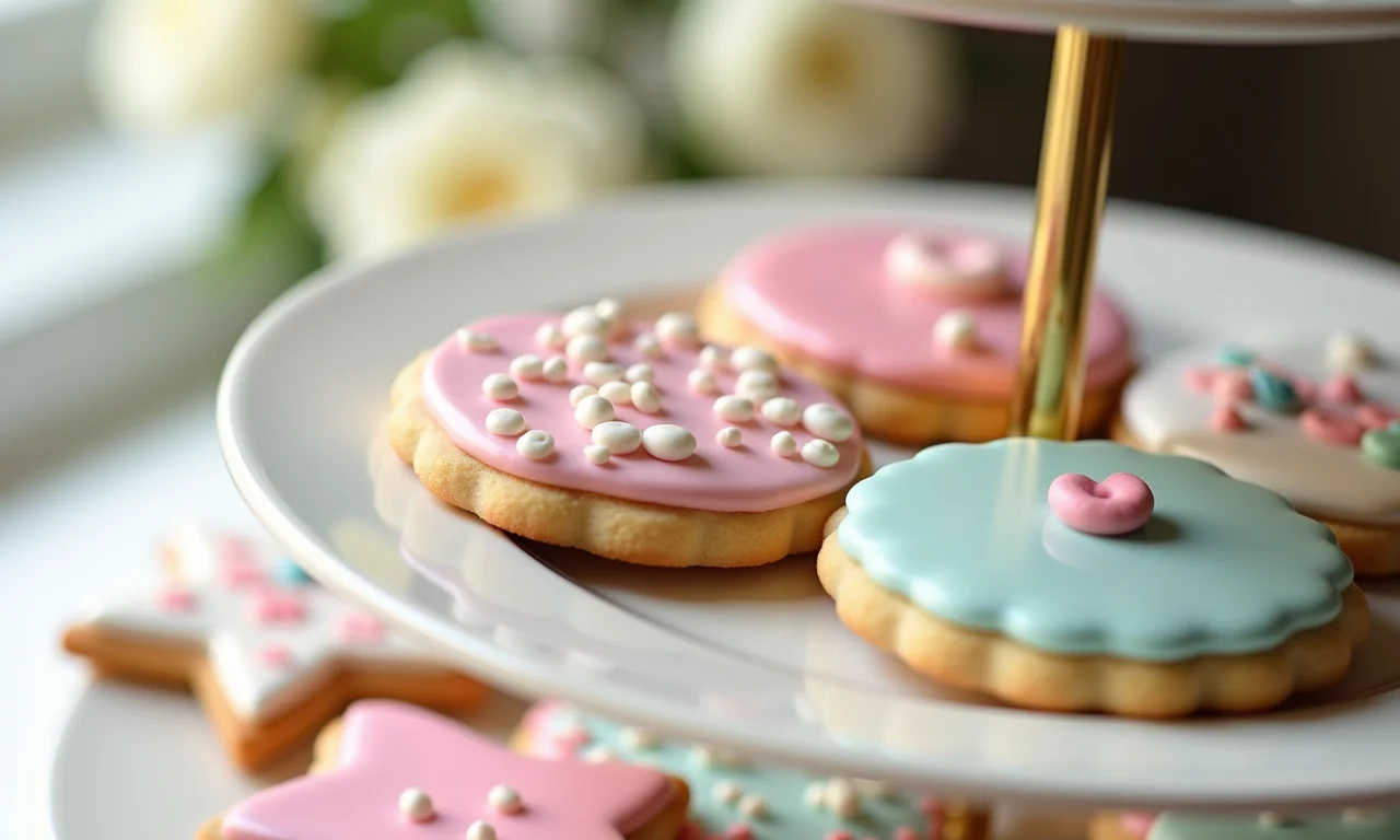 Lembrancinhas comestíveis: biscoitos decorados.