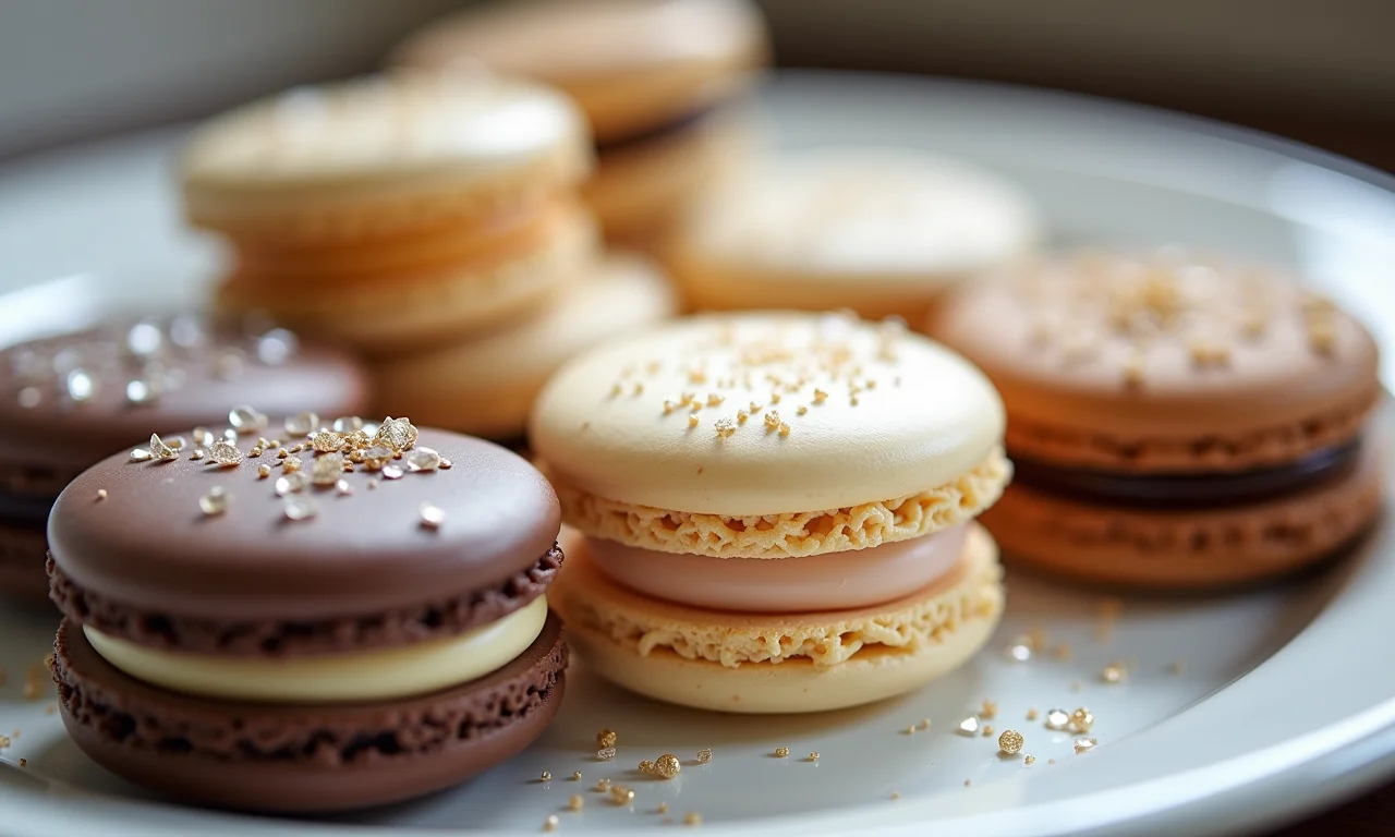 Lembrancinhas comestíveis com detalhes em EVA dispostas em uma bandeja.