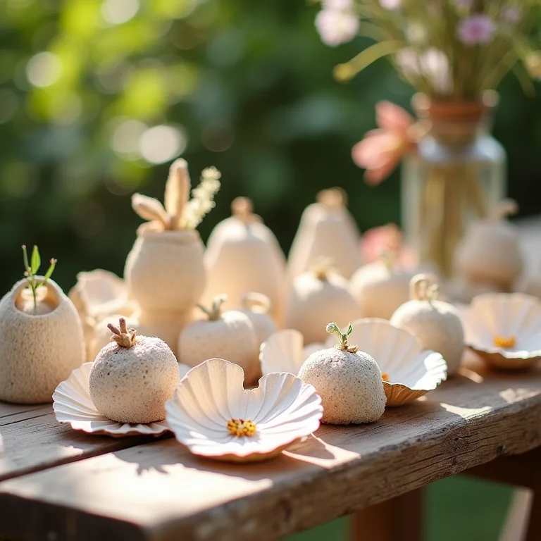 Lembrancinhas de casamento ecológicas: papel semente