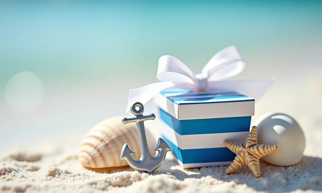 Lembrancinhas de casamento temáticas náuticas