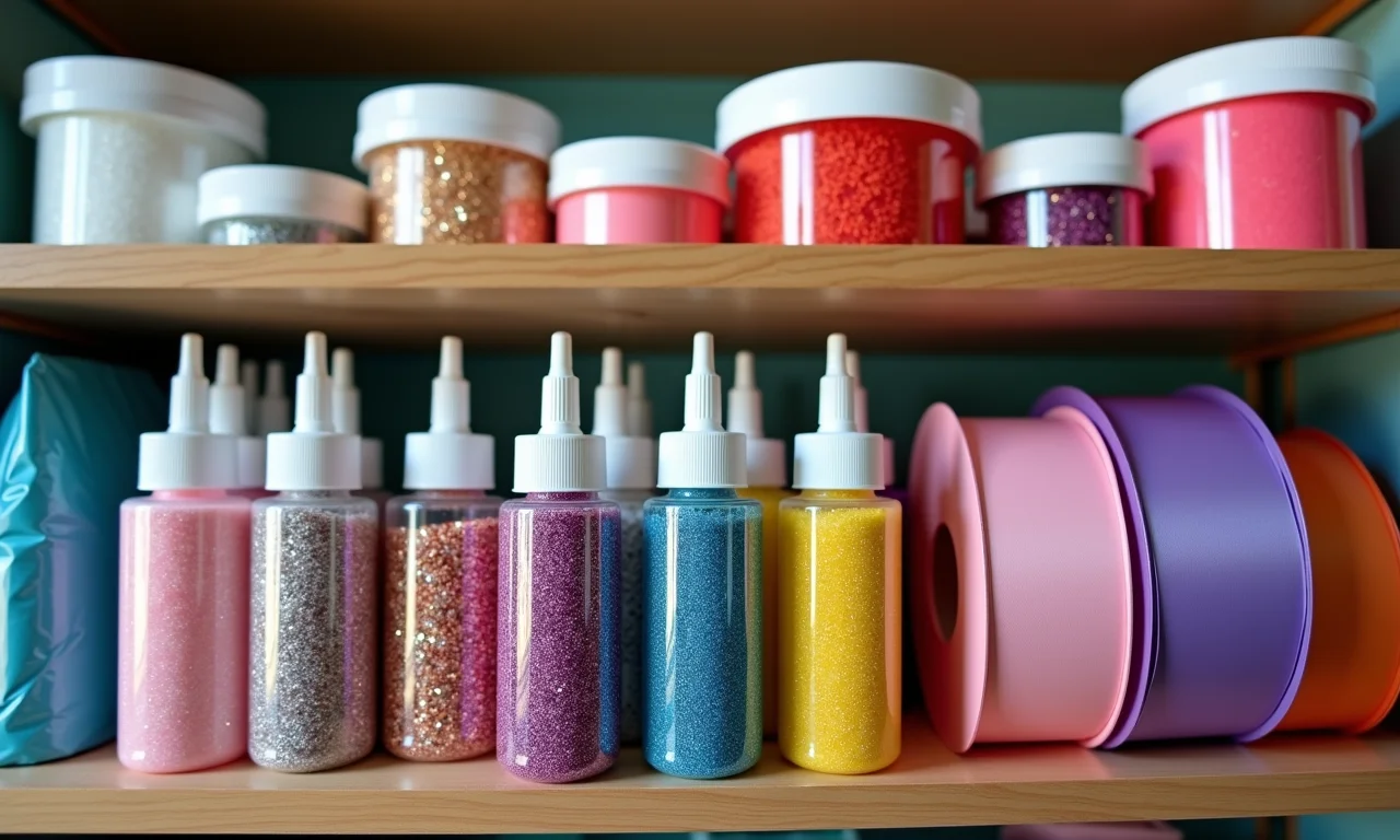 Loja de artesanato com materiais para lembrancinhas da Frozen.