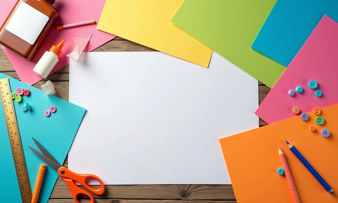 Materiais básicos para fazer espantalho de EVA.