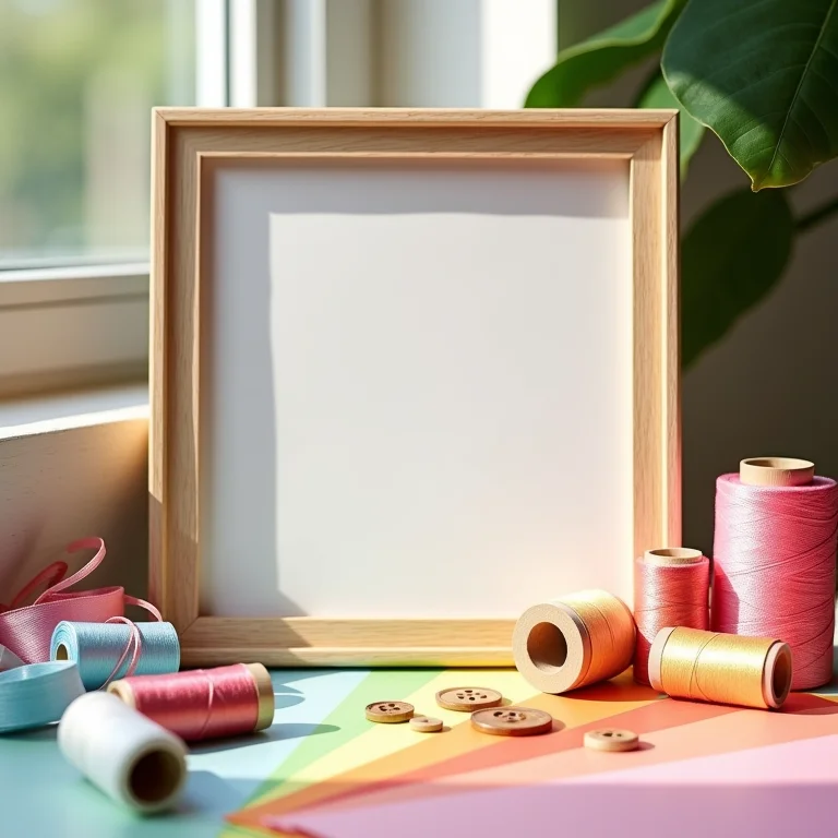 Materiais para artesanato em EVA.