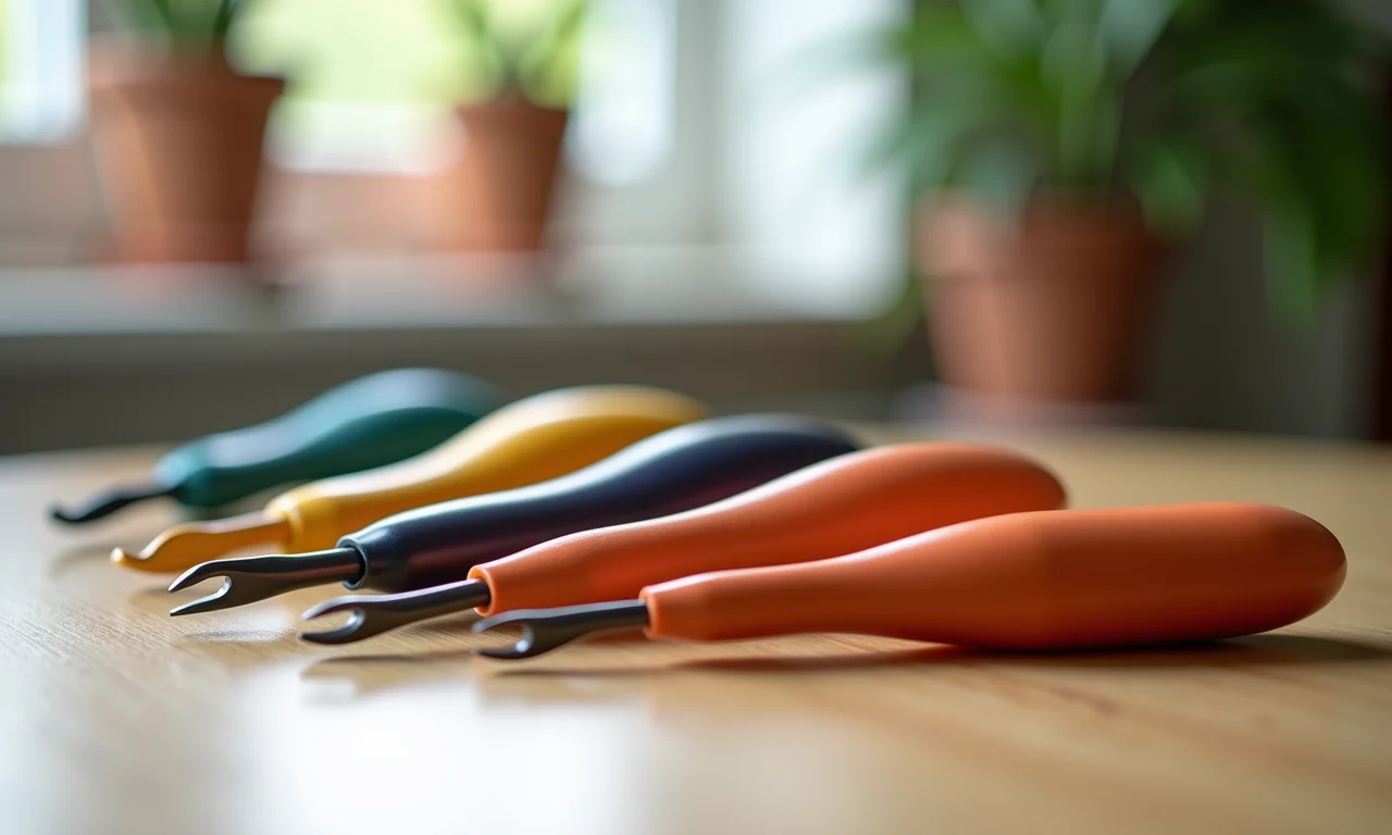 Melhores agulhas ergonômicas para canhotas.