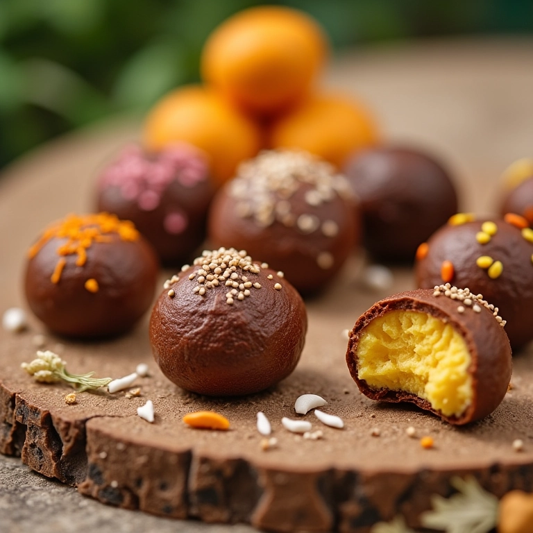 Miniaturas de doces caseiros como lembrancinhas de casamento.