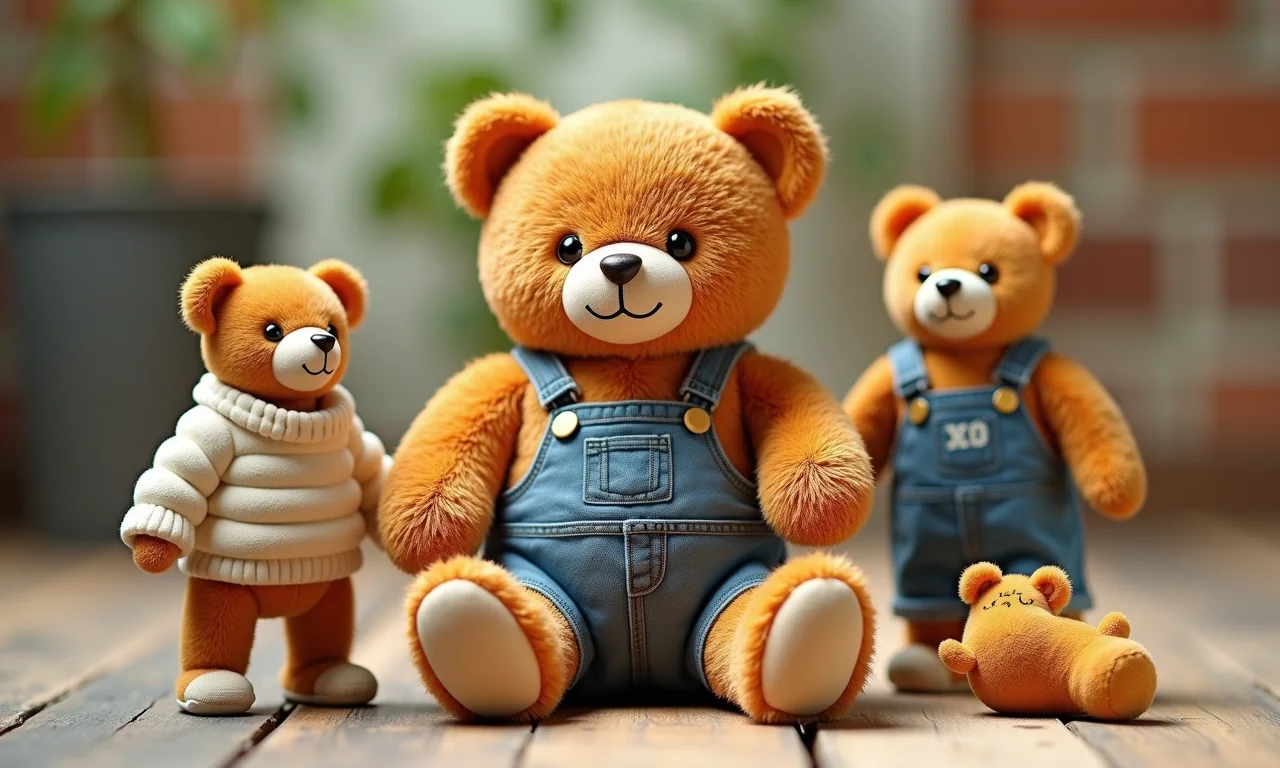 Molde de urso com roupa, personalização total do seu projeto.