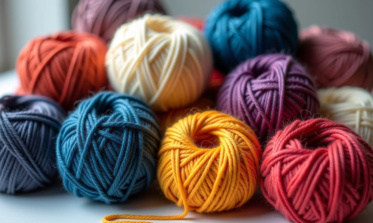 Novelos de barbante São Francisco.