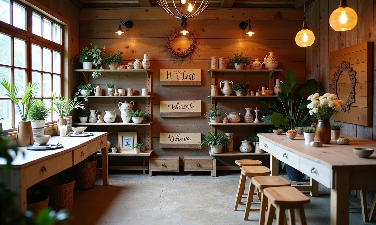 Onde encontrar objetos de decoração rústica para casamento.