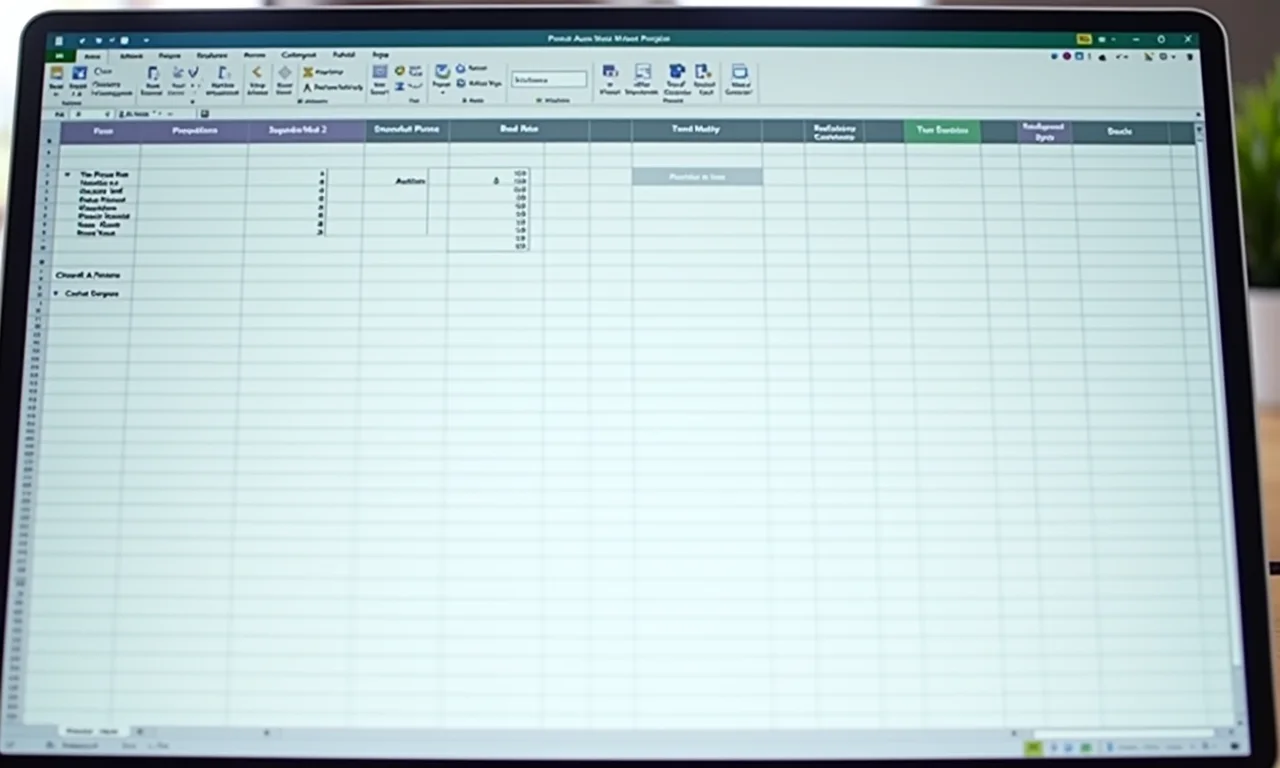 Planilha facilitadora com ideias e orçamentos de lembrancinhas de aniversário.