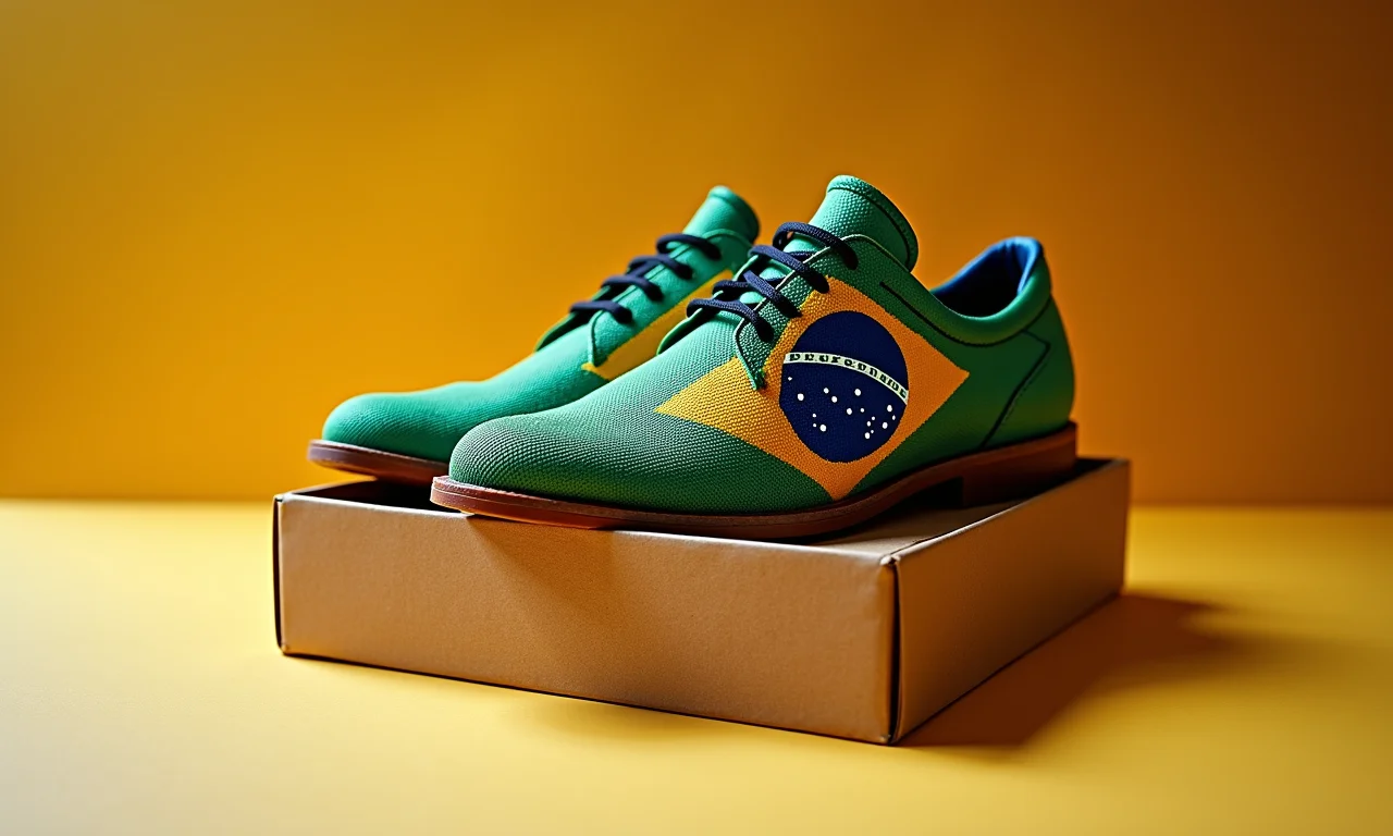 Quebra-cabeça divertido feito de caixa de sapato.