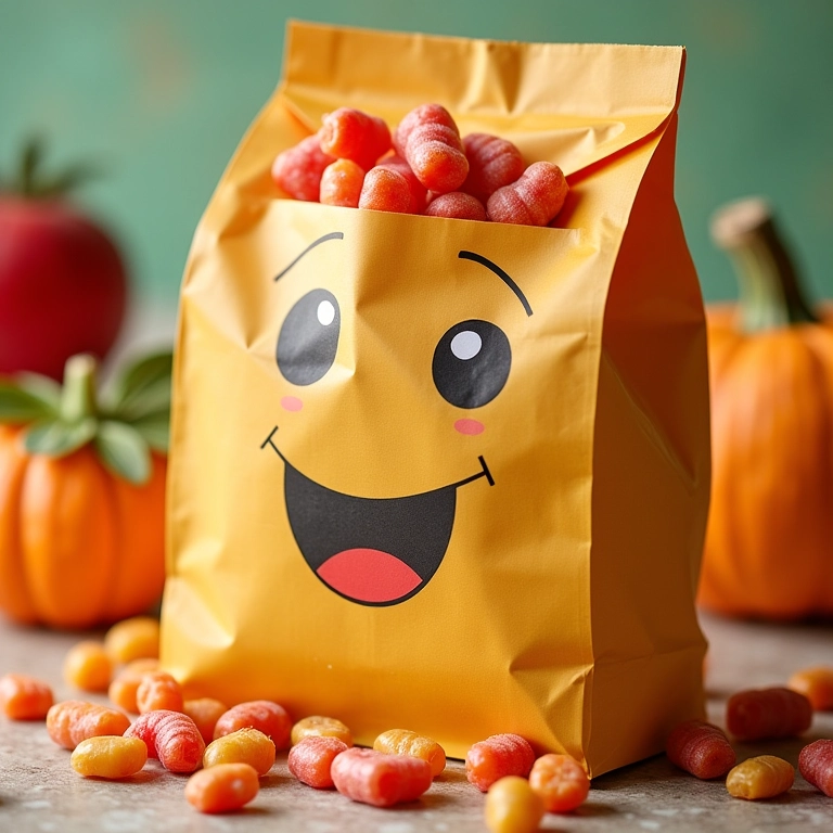 Sacolinha surpresa personalizada Patati Patatá.