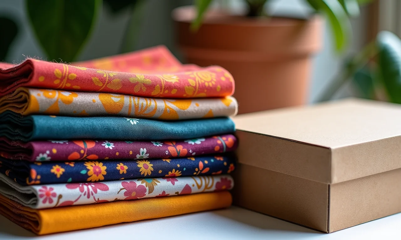 Tecidos estampados da Círculo S/A.