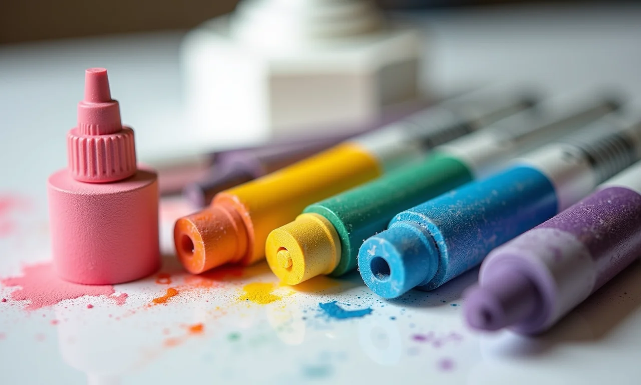 Tintas seguras para usar no isopor: sem solventes.