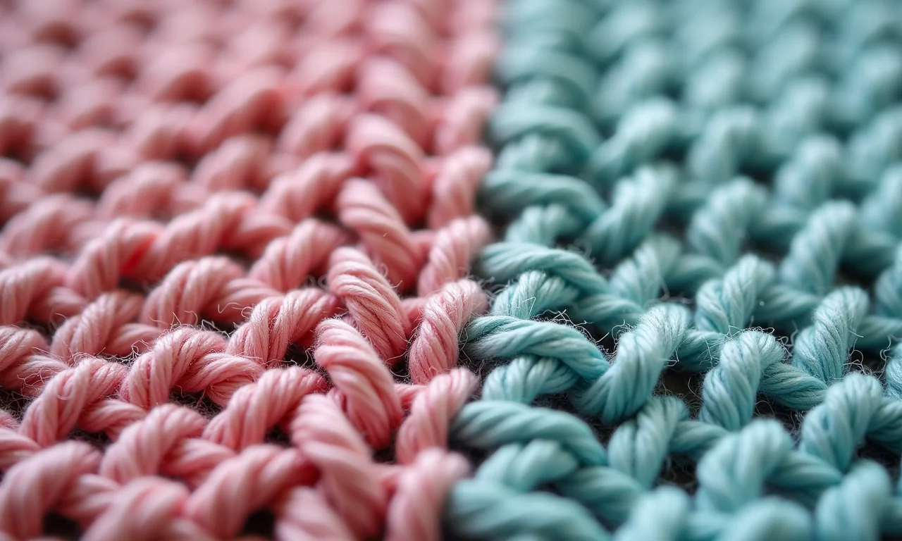 Tipos de pontos de crochê em tapetes.