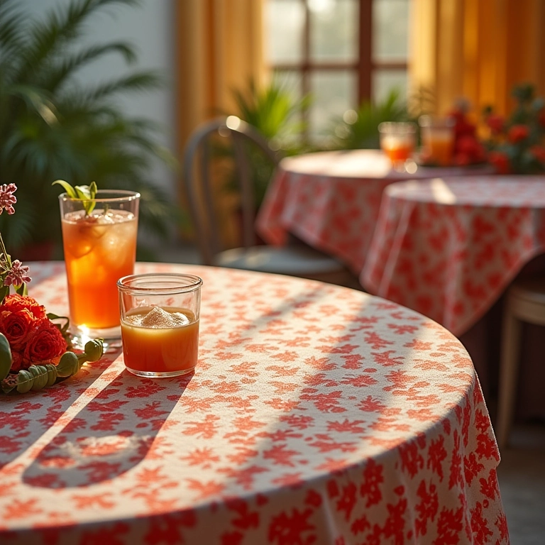 Toalhas de mesa Festplast para decoração de chá de bebê.