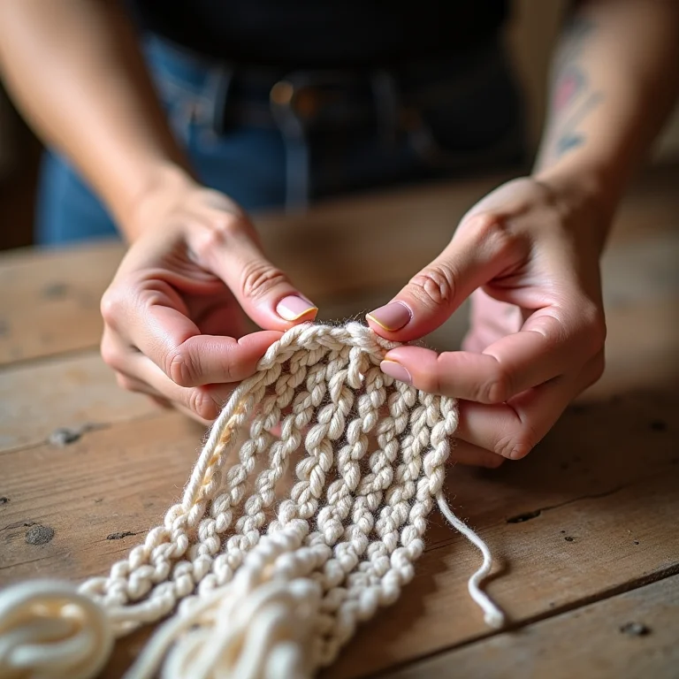 Variações do ponto alinhavo: ponto alinhavo chicoteado