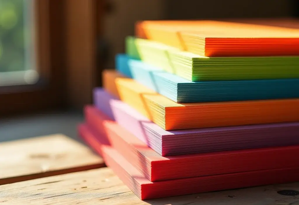 Modelos de EVA: 37 ideias LINDAS e fáceis para você! Variedade de folhas de EVA coloridas para artesanato