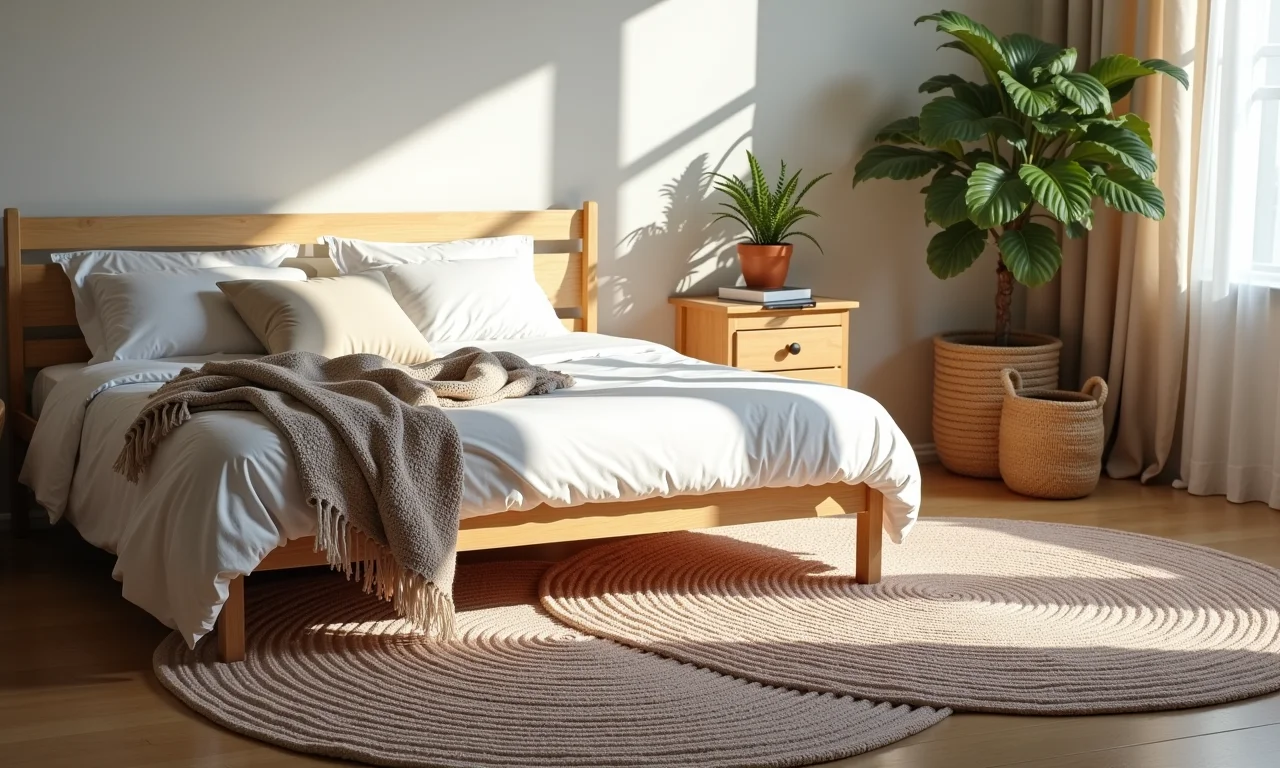 Variedade de tapetes de crochê para escolher.