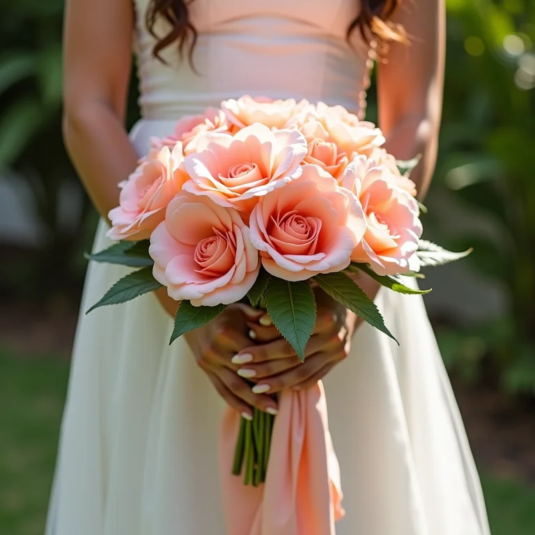 Buquê de noiva de EVA