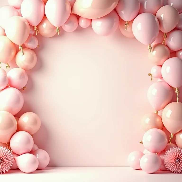 Cantinho de fotos decorado para chá de fraldas