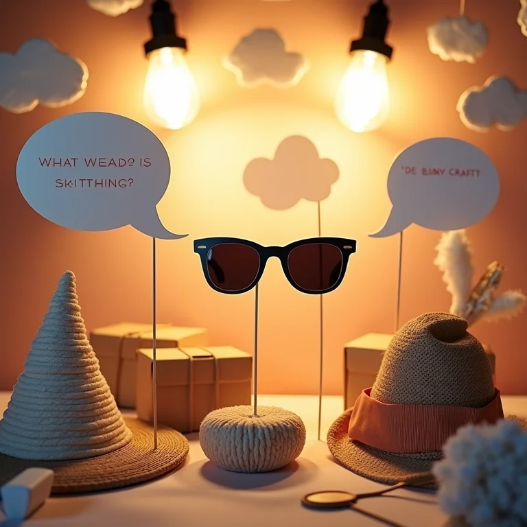 Cantinho de fotos divertido para chá de fraldas com adereços