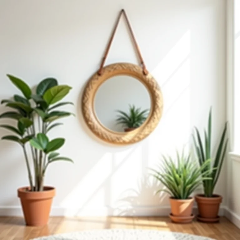 Espelho Adnet personalizado na sala