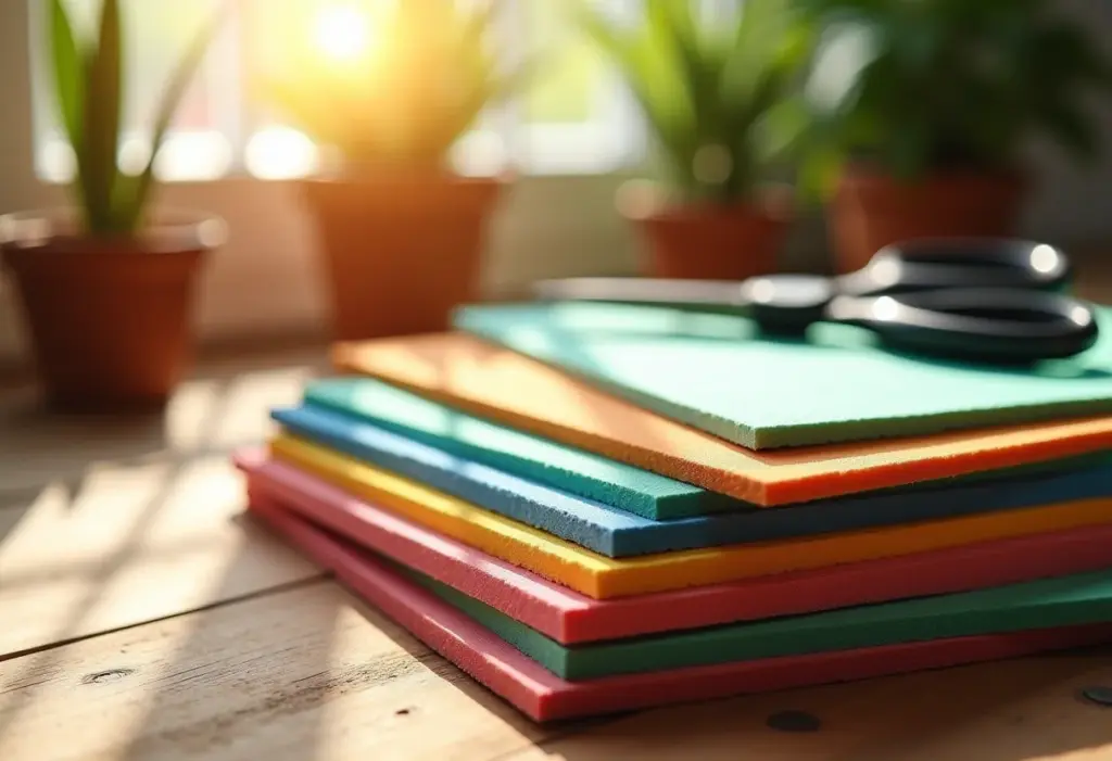 EVA colorido para artesanato