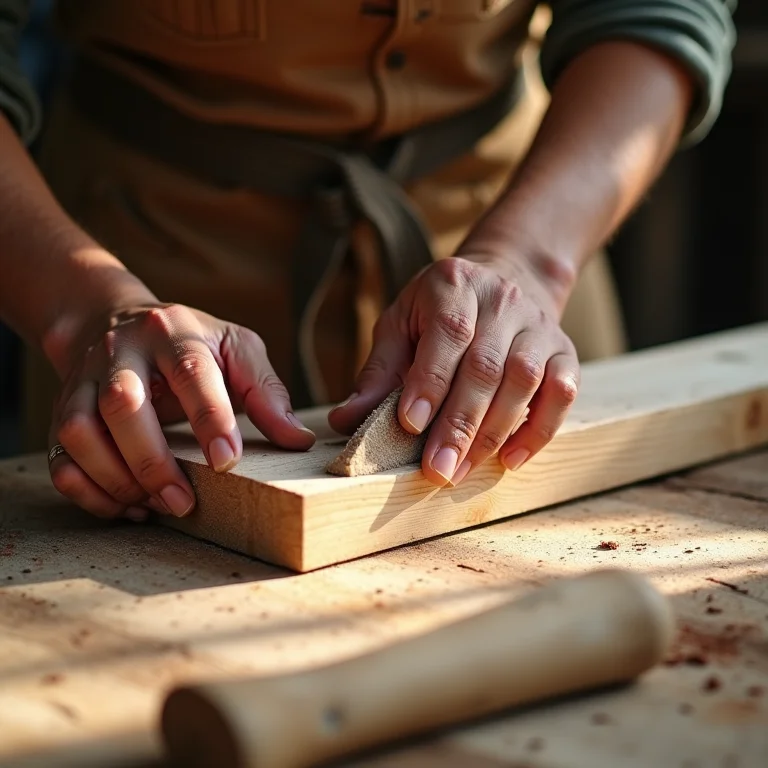 Habilidade manual na produção de artesanato