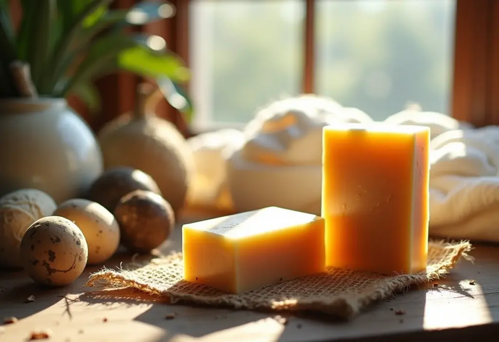 Ingredientes para sabonetes artesanais para lembrancinhas de chá