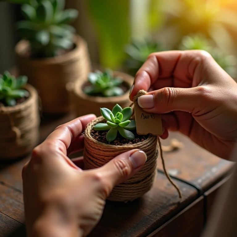 Lembrancinha de casamento DIY: suculentas