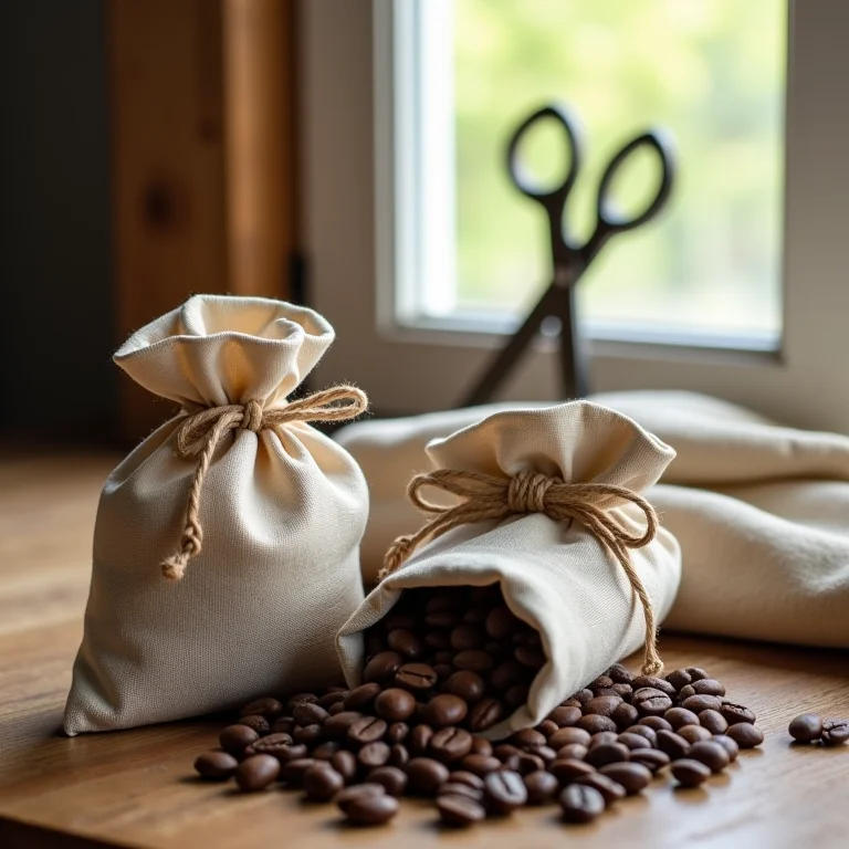 Lembrancinhas de casamento úteis: saquinhos de café