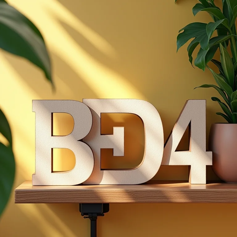 Letras decorativas de MDF para lembrancinha de 15 anos