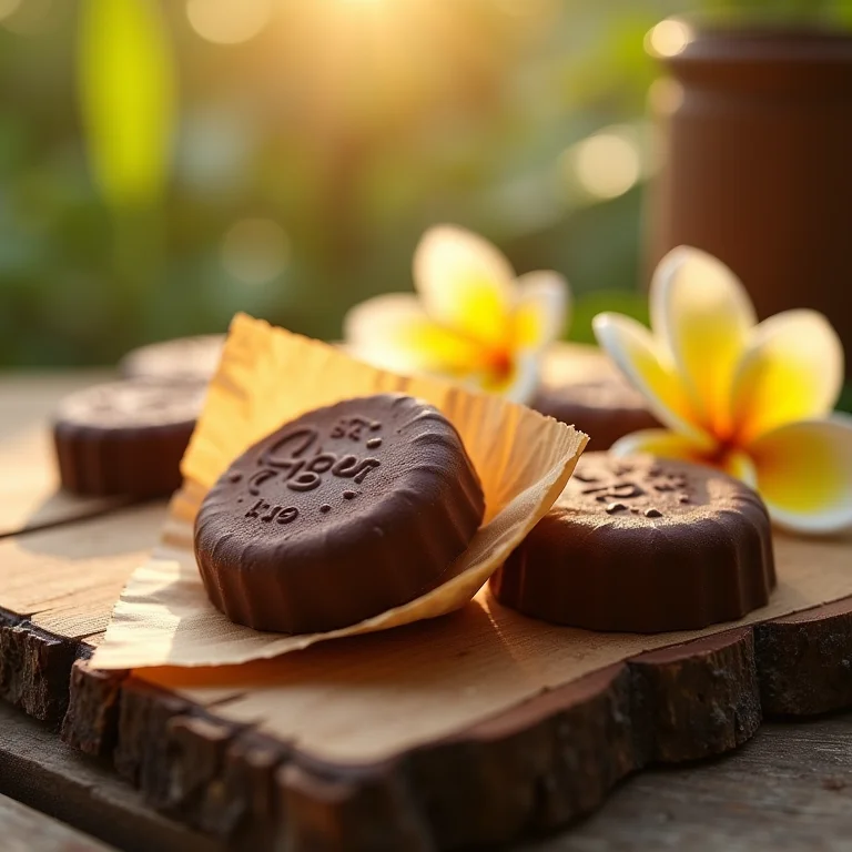 Mini tabletes de chocolate personalizados para presente