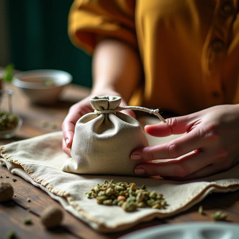 Sachês perfumados artesanais para lembrancinhas