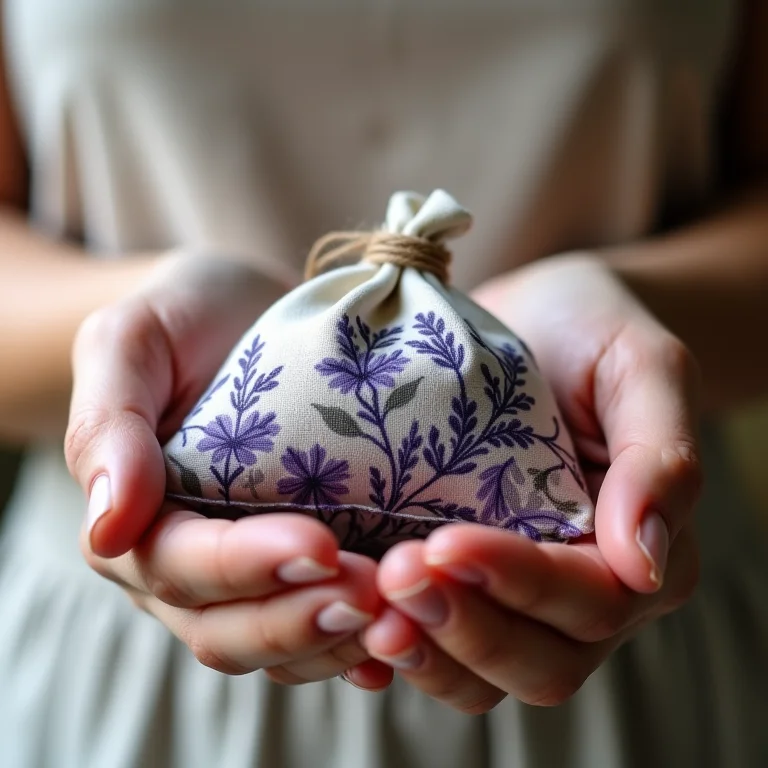 Sachês perfumados como lembrancinhas de casamento