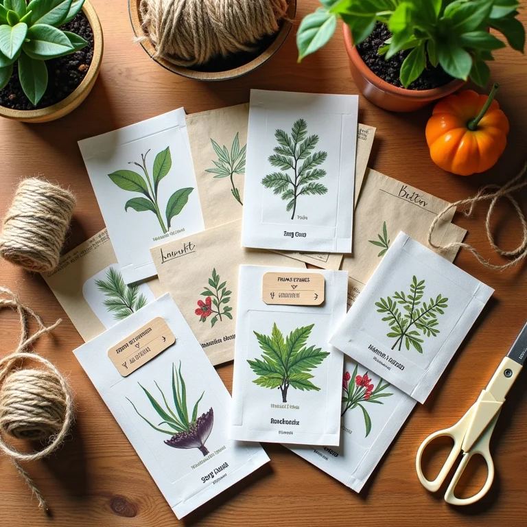 Sementes para plantar como lembrancinhas de casamento