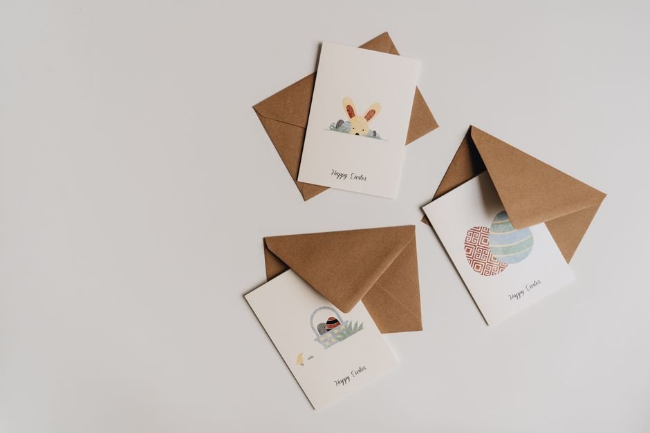 7. Cartão com envelope de sementes
