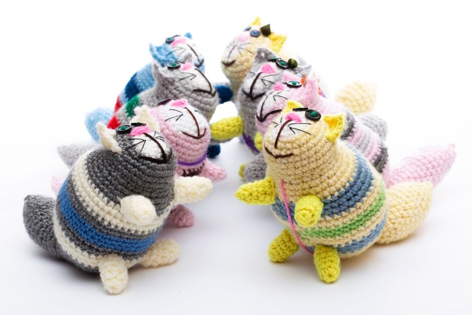 O que é o amigurumi de gato