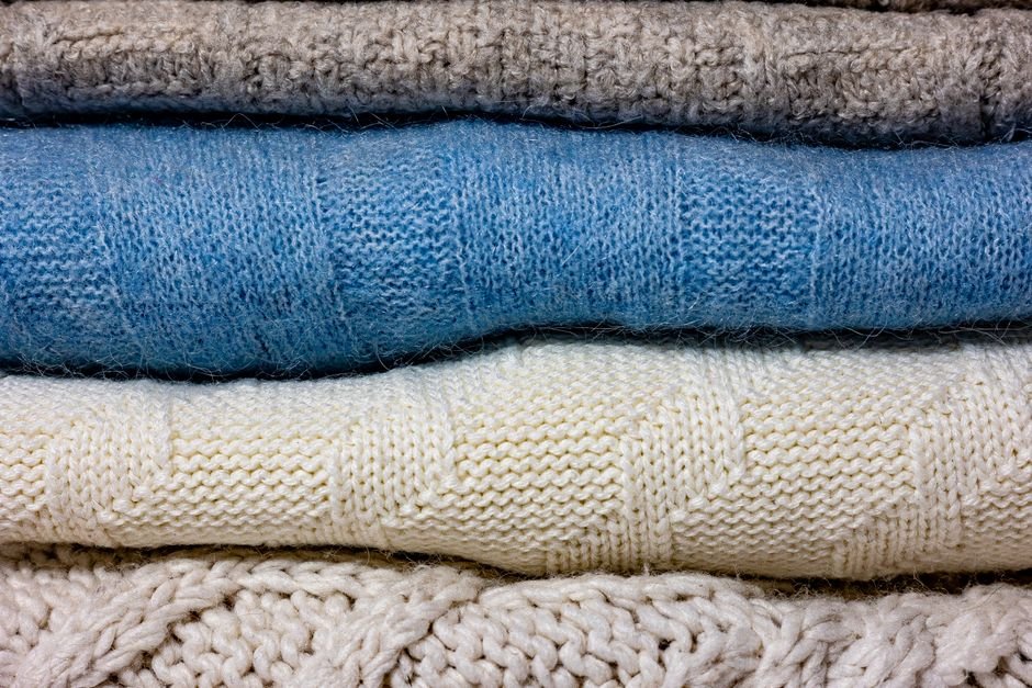 Barras de blusas e casacos